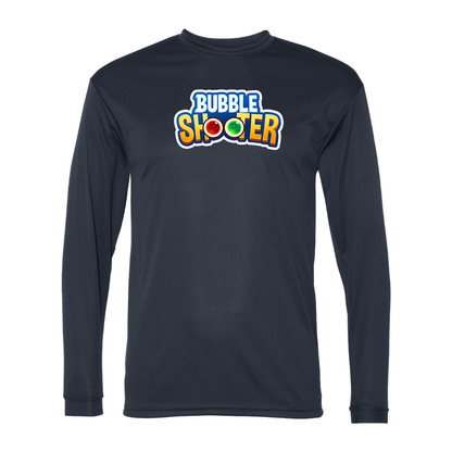 Men's Bubble Shooter Polyester Long Sleeve T-Shirt