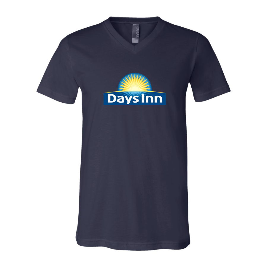 Men's Days Inn BELLA  CANVAS  Jersey V-Neck Tee