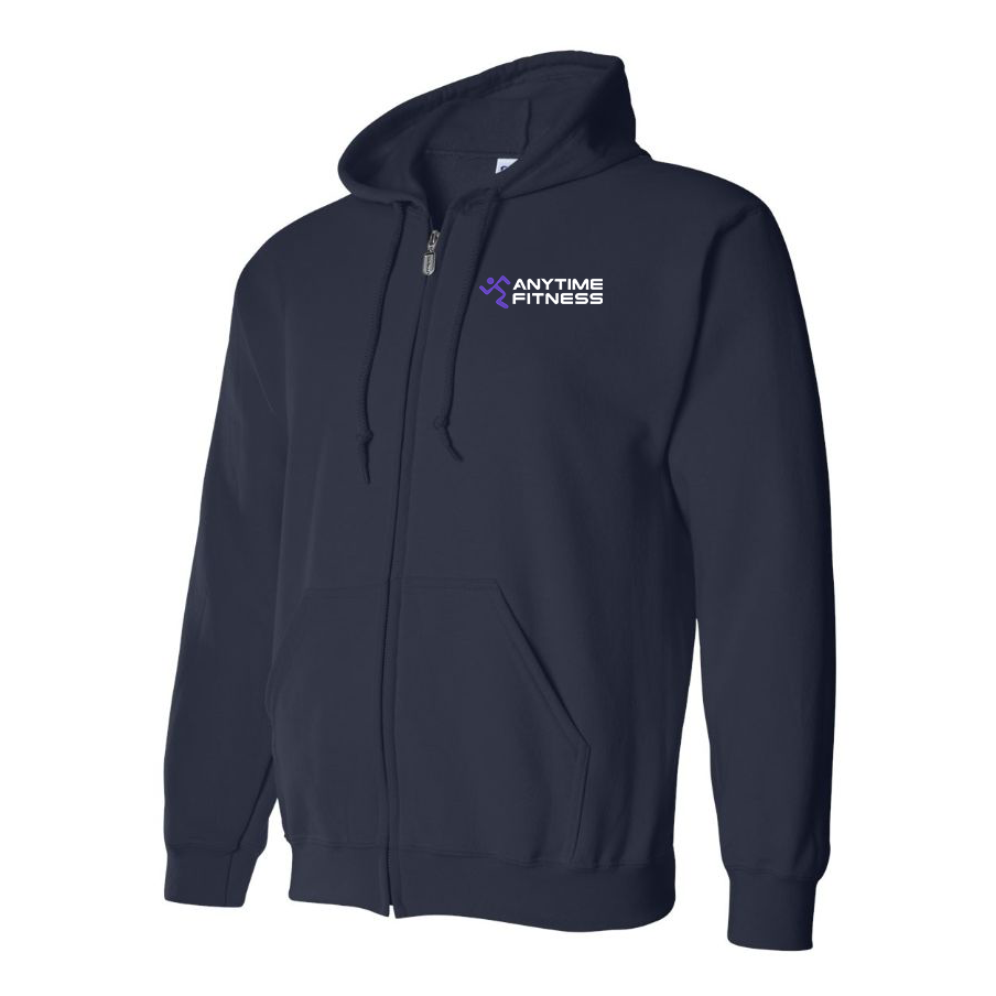 Men's Anytime Fitness Gym Zipper Hoodie