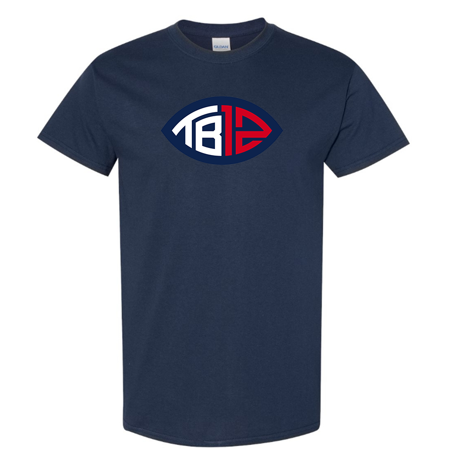 Men's Tom Brady 12 Cotton T-shirt