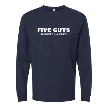 Men's Five Guys  Long sleeves T-Shirt