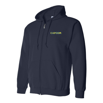 Men's Capcom  Zipper Hoodie