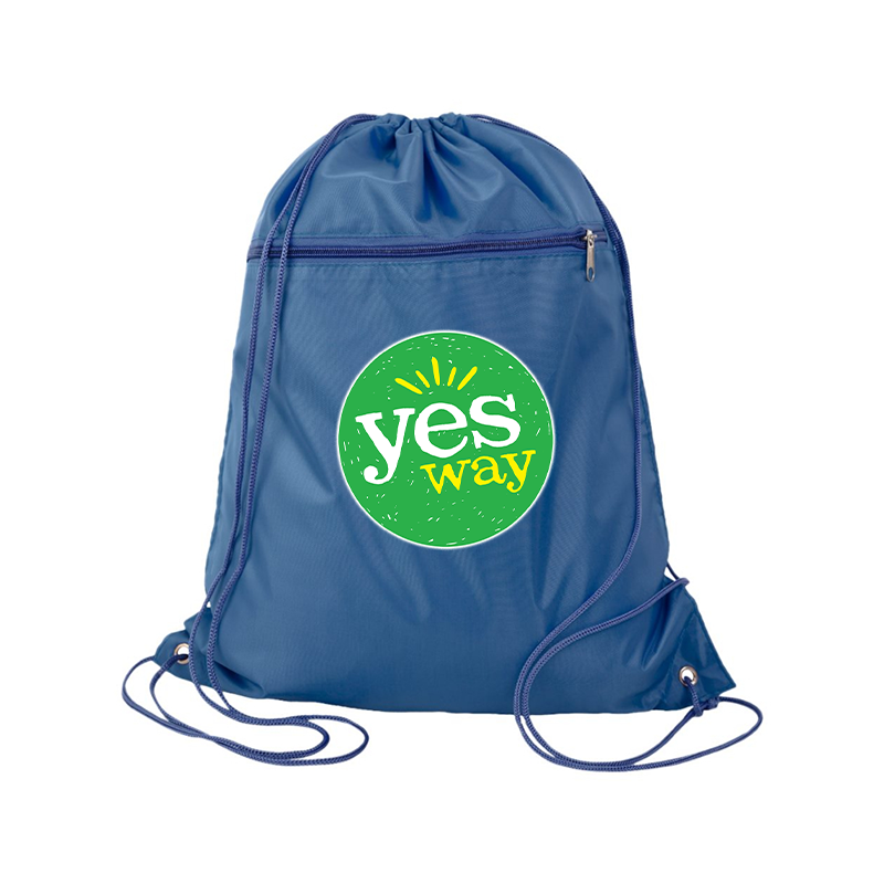 Yes Way  Q-Tees  Polyester Cinchpack