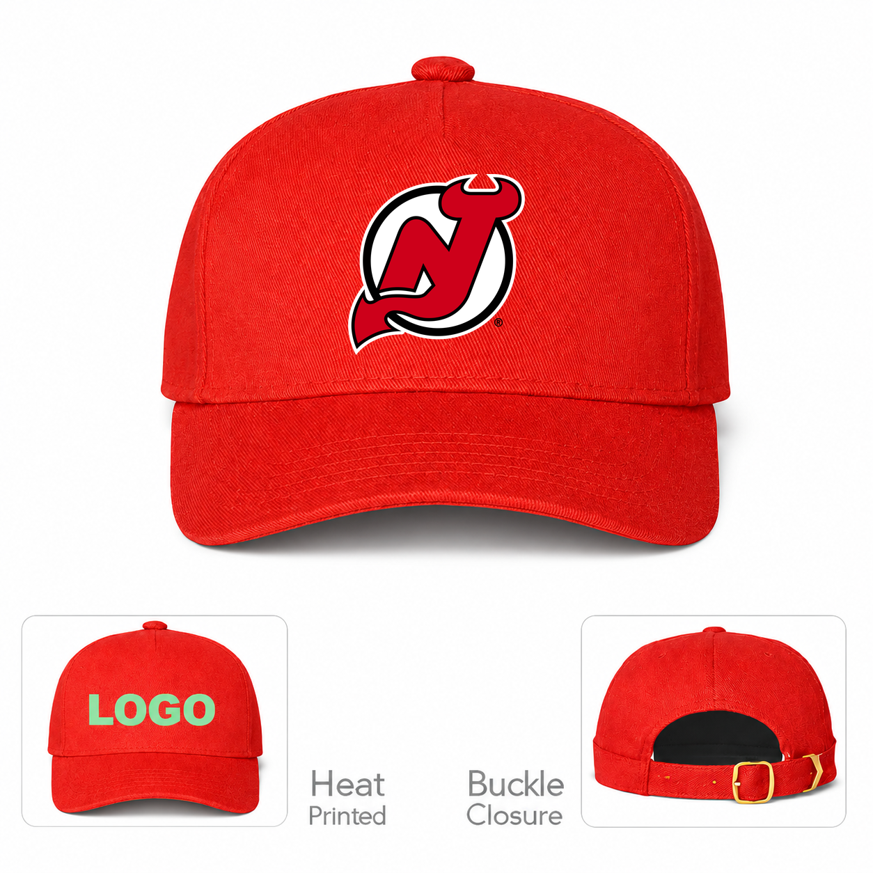 NHL New Jersey Devils Baseball Cap Hat
