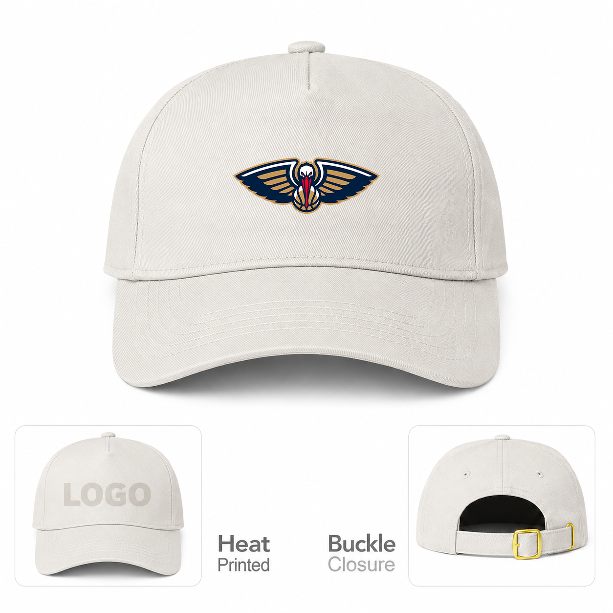 New Orleans Pelicans Dad Baseball Cap Hat