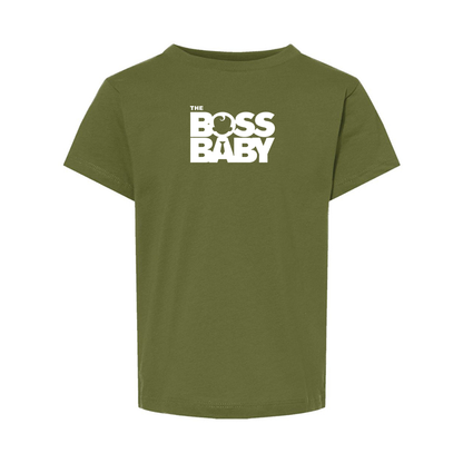 Boss Baby BELLA  CANVAS Toddler Jersey Tee