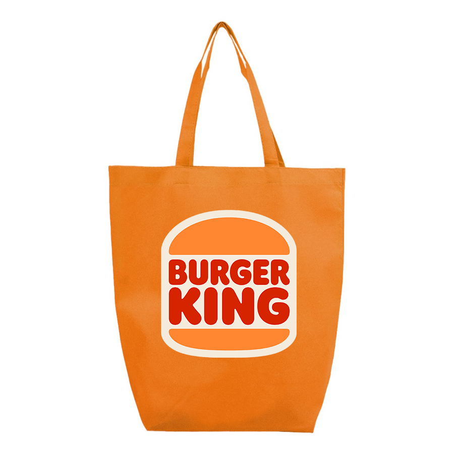 Burger King Q Tees Non Woven Gusset Bottom Tote T-Shirt