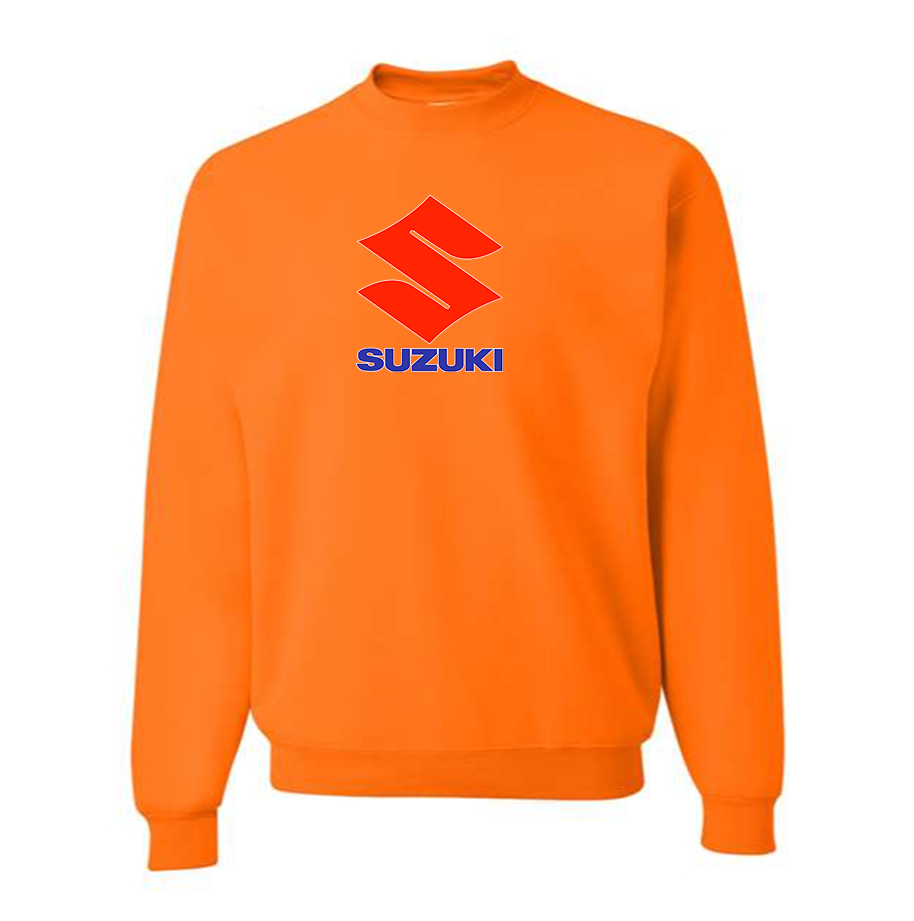 Men's Suzuki Bike Motorcycle Crewneck Sweatshirt