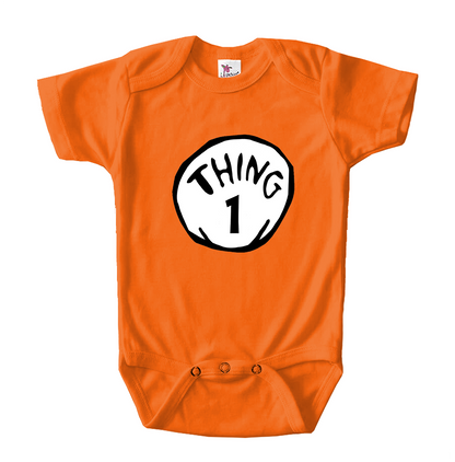 Dr. Suess Thing 1 Baby Romper Onesie