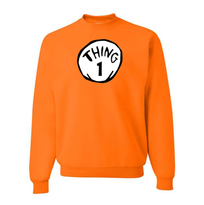 Men's Dr. Suess Thing 1 Crewneck Sweatshirt