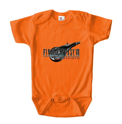 Final Fantasy VII Rebirth Baby Romper Onesie