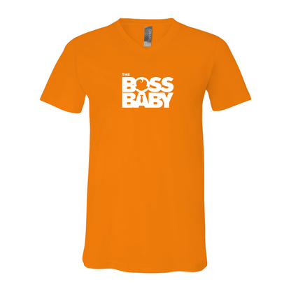 Boss Baby BELLA  CANVAS  Jersey V-Neck Tee