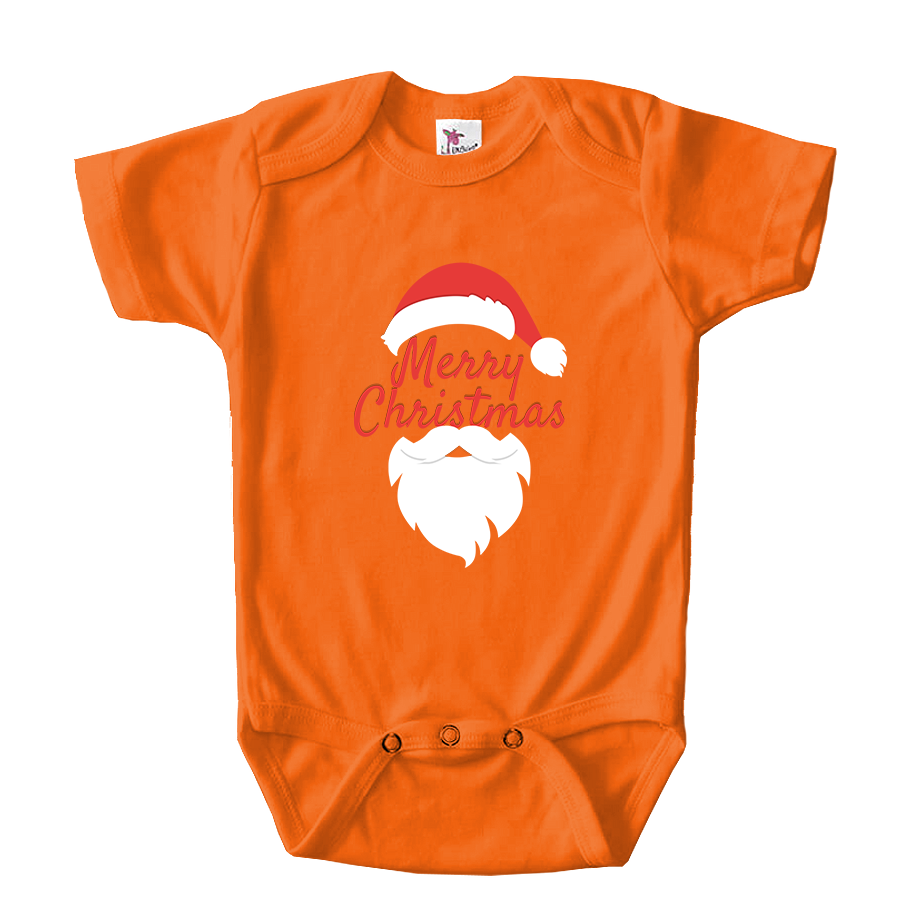 Merry Christmas Santa Claus Baby Romper Onesie