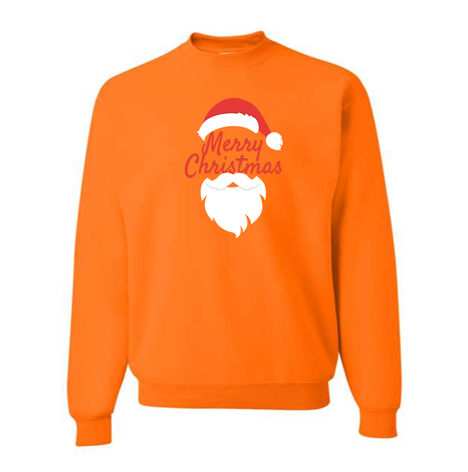 Men's Merry Christmas Santa Claus Crewneck Sweatshirt