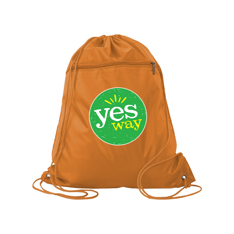Yes Way  Q-Tees  Polyester Cinchpack
