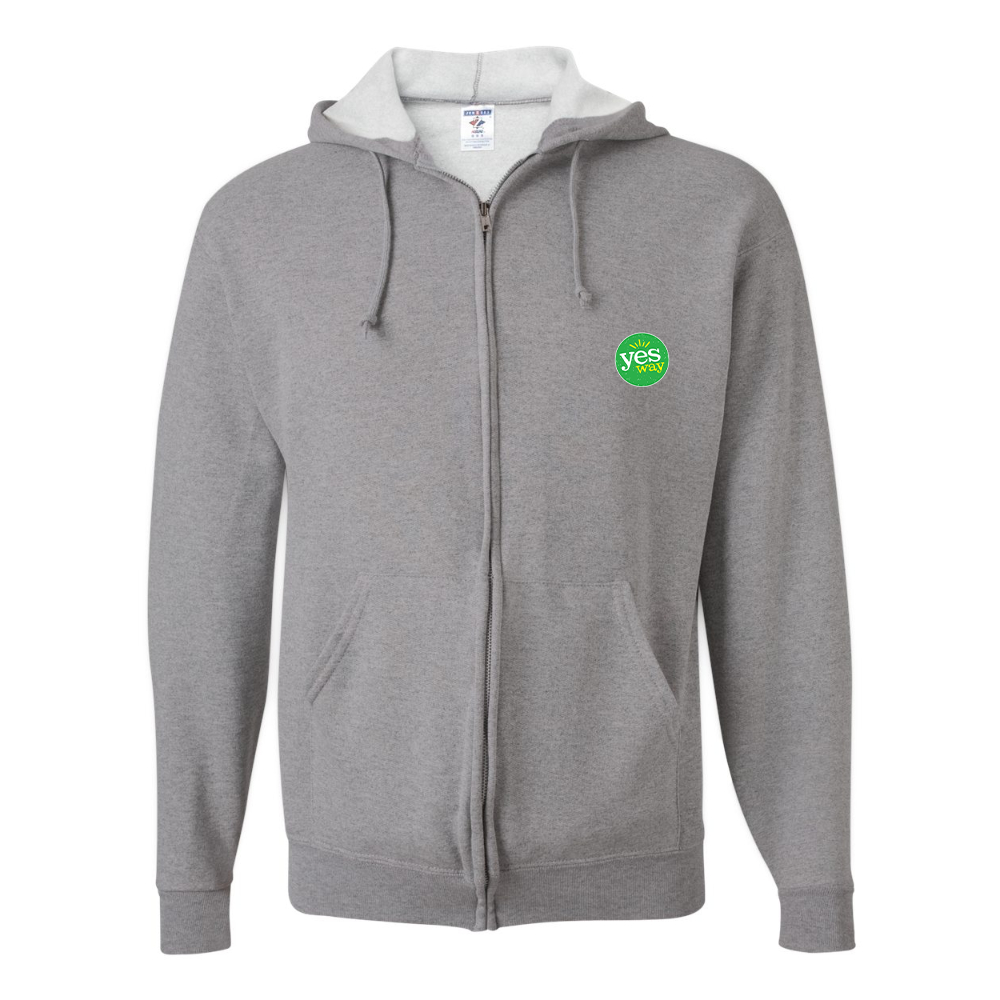 Men's Yes Way JERZEES NuBlend Full Zip Hooded Sweatshirt