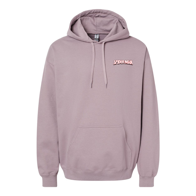 Men's Spider Man Gildan Softstyle Midweight Hooded Sweatshirt