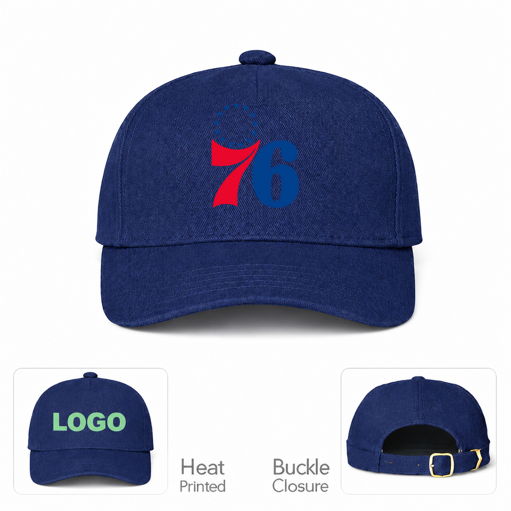 Philadelphia 76ers Dad Baseball Cap Hat