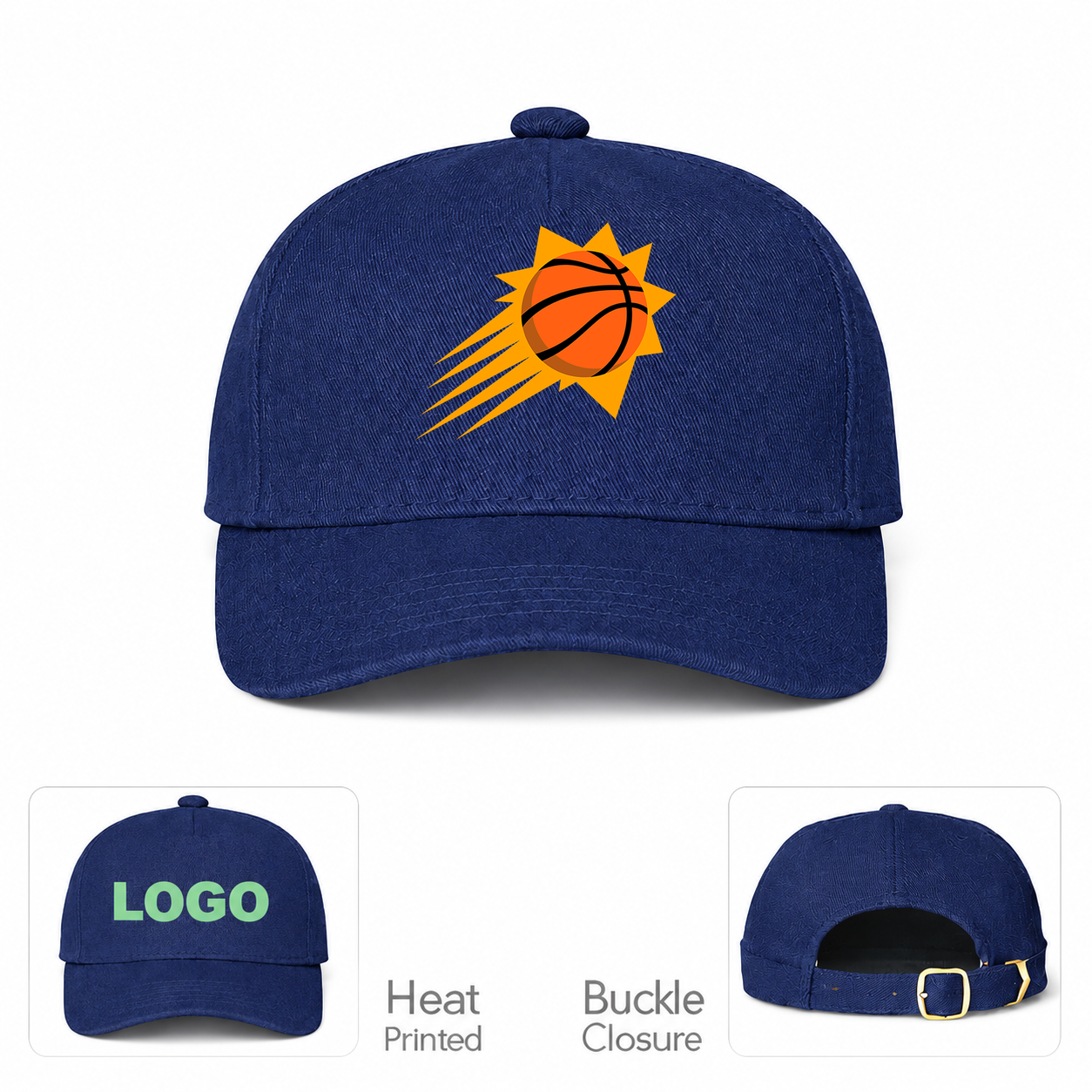 Phoenix Suns Dad Baseball Cap Hat