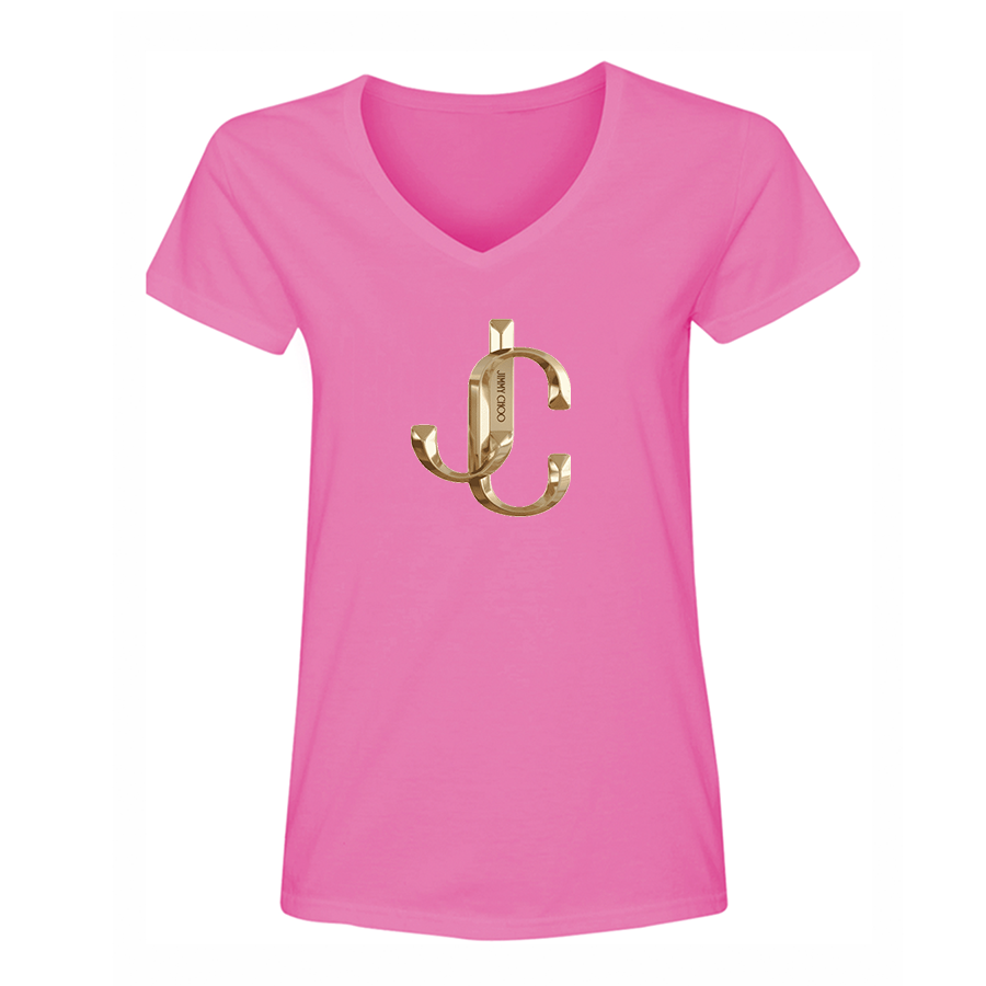 Women's Jimmy Choo V Neck T-Shirt