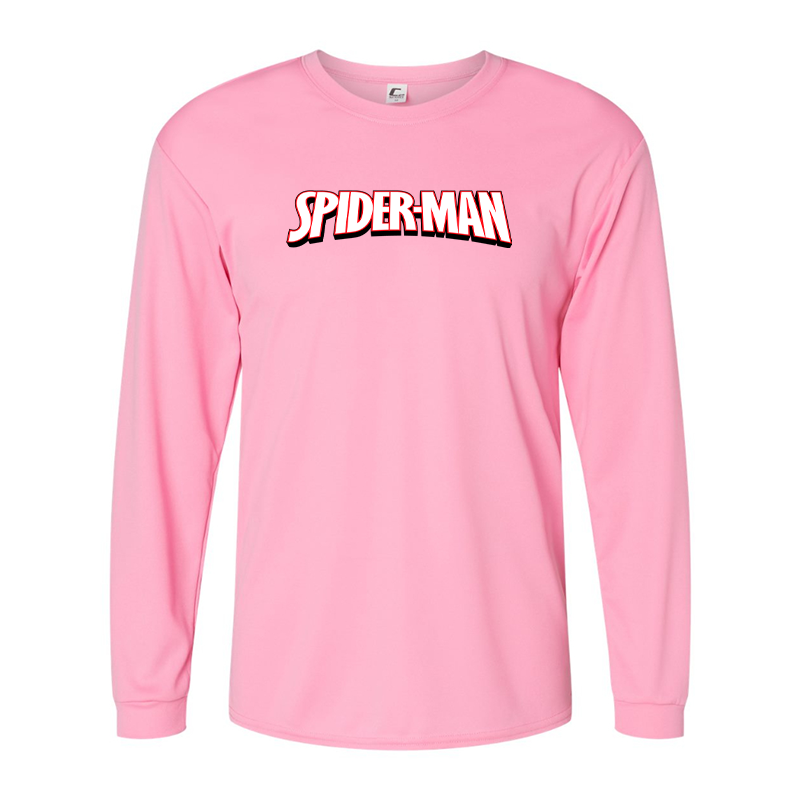 Spider Man Sport Performance Long Sleeve T-Shirt