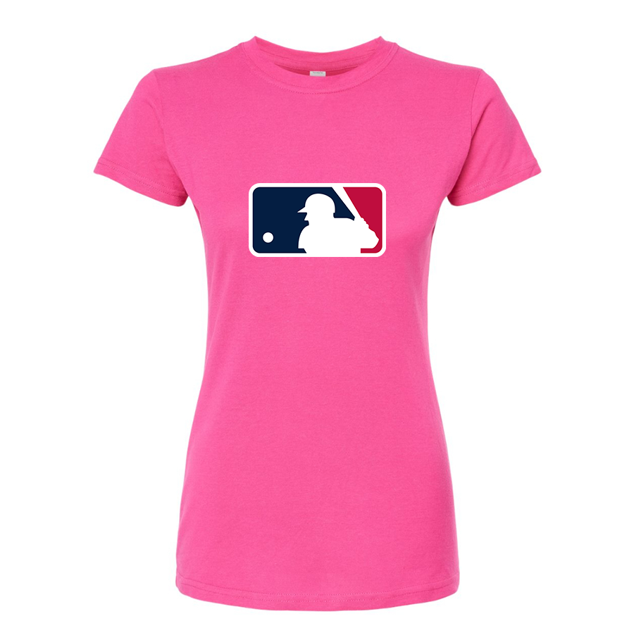 Women's Major League Baseball MLB Round Neck T-Shirt