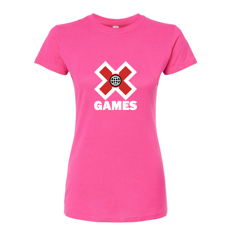 Women's The X Games Round Neck T-Shirt