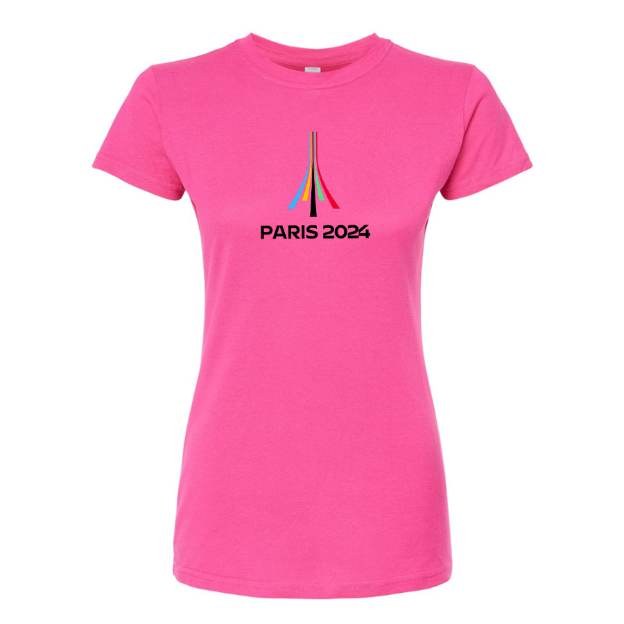 Women's Olympia Paris 2024 Round Neck T-Shirt