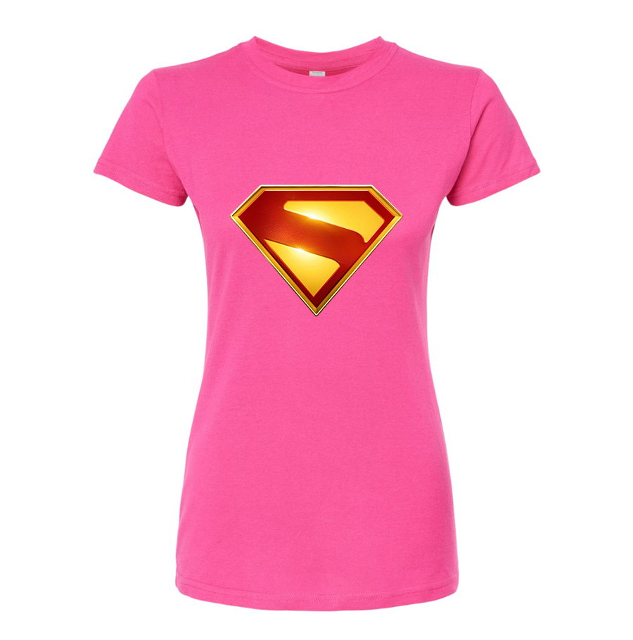 Women's Superman 2025 Round Neck T-Shirt