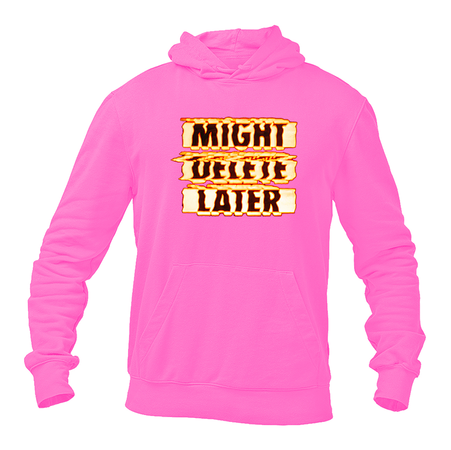 Men's Might Delete Later - J Cole Pullover Hoodie