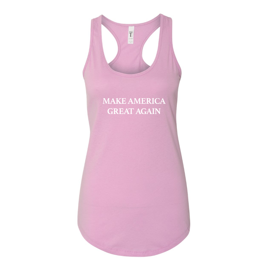 Women's Make America Great Again  Racerback Tank Top