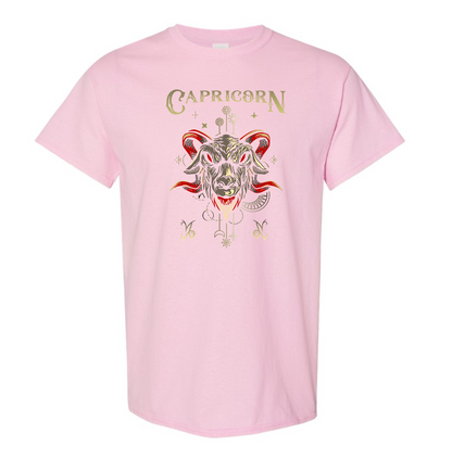 Youth's Capricorn Zodiac Cotton T-Shirt