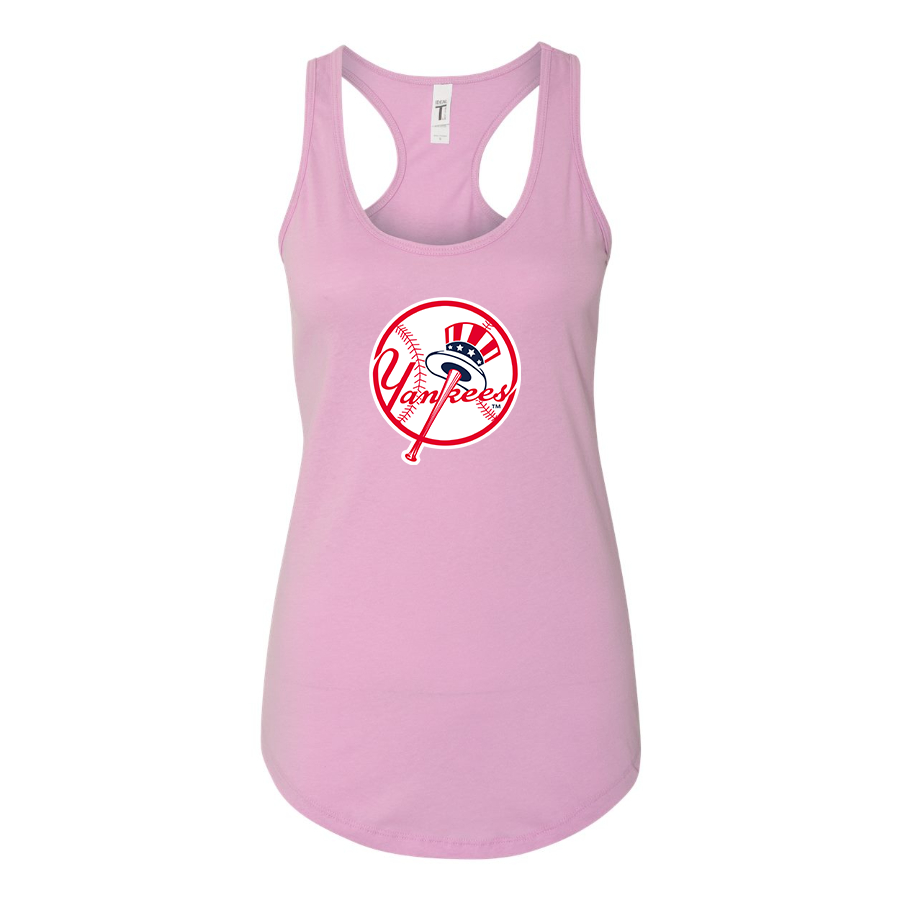 Women's Yankees NY Racerback Tank Top