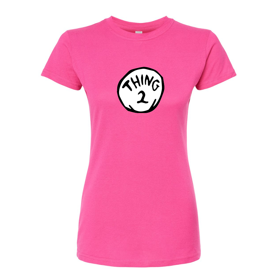 Women's Dr. Suess Thing 2 Round Neck T-Shirt