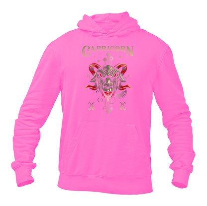 Men's Capricorn Zodiac Pullover Hoodie