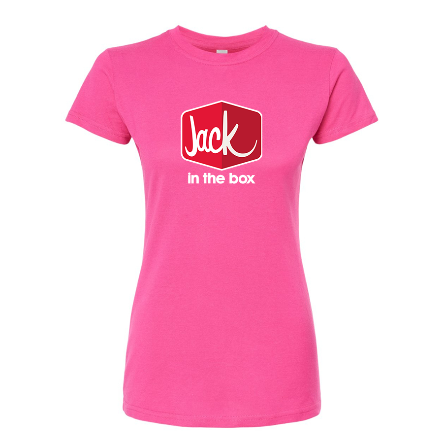 Women's Jack In The Box Round Neck T-Shirt