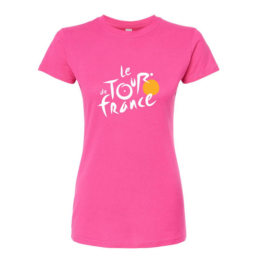 Women's Le Tour De France Round Neck T-Shirt