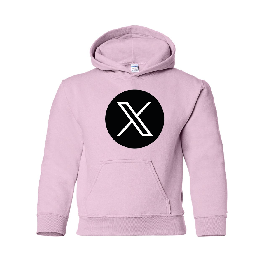 Youth's Twitter X Pullover Hoodie