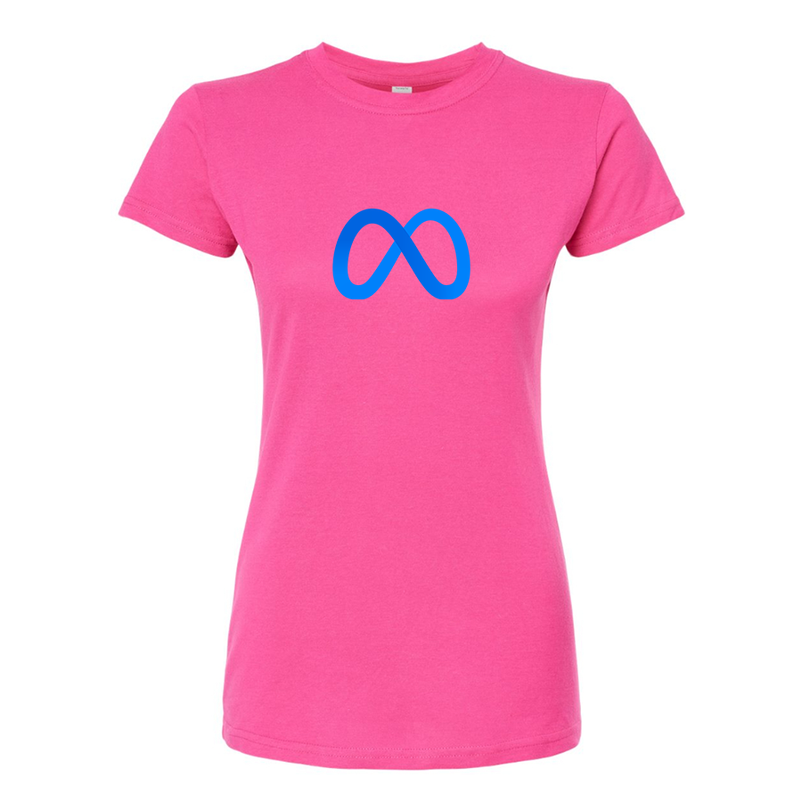 Women's Meta Round Neck T-Shirt