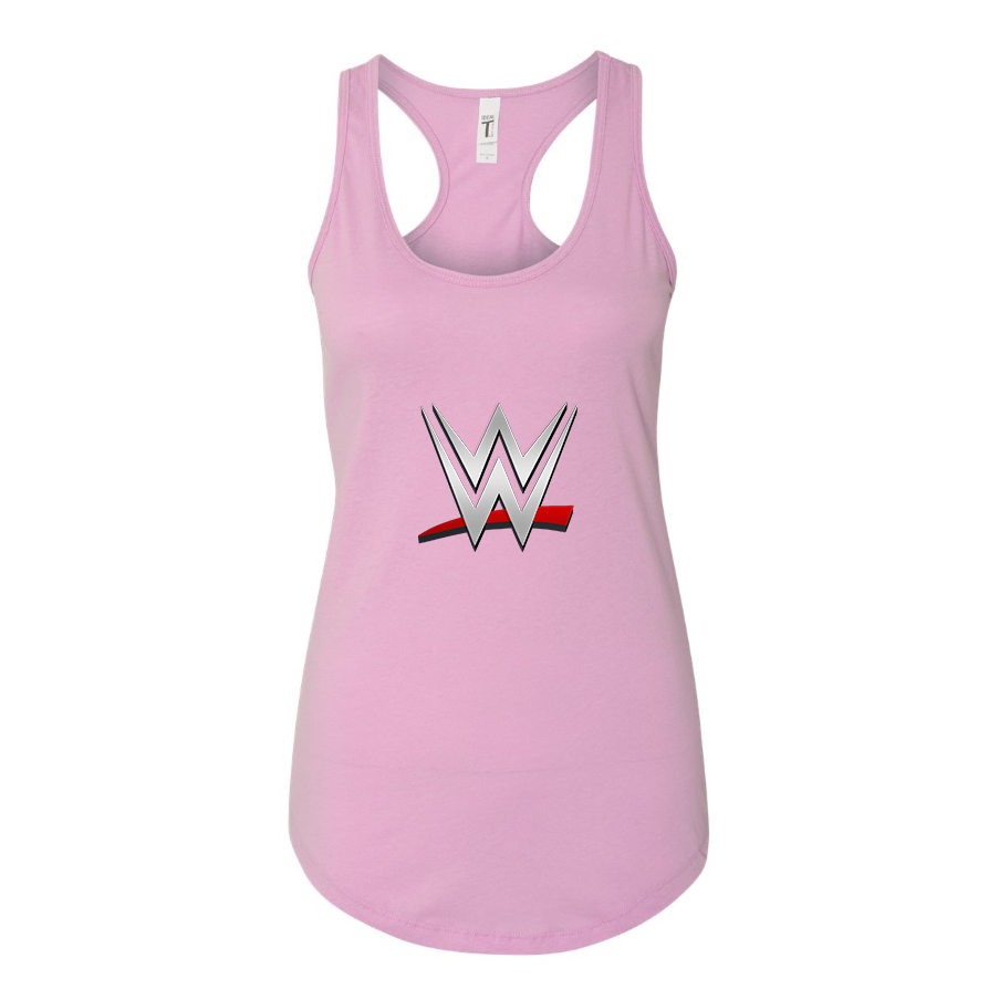 Women's WWE Wrestling Racerback Tank Top Shirt – Tee