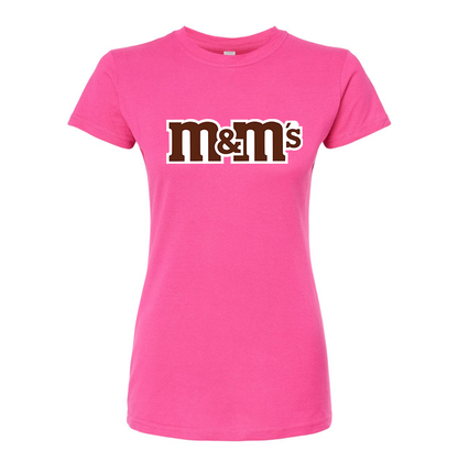 Women's M&M_s Round Neck T-Shirt