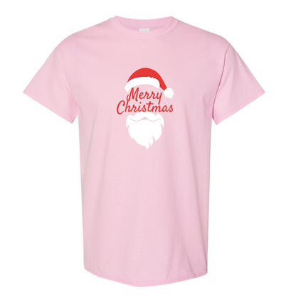 Youth's Merry Christmas Santa Claus Cotton T-Shirt