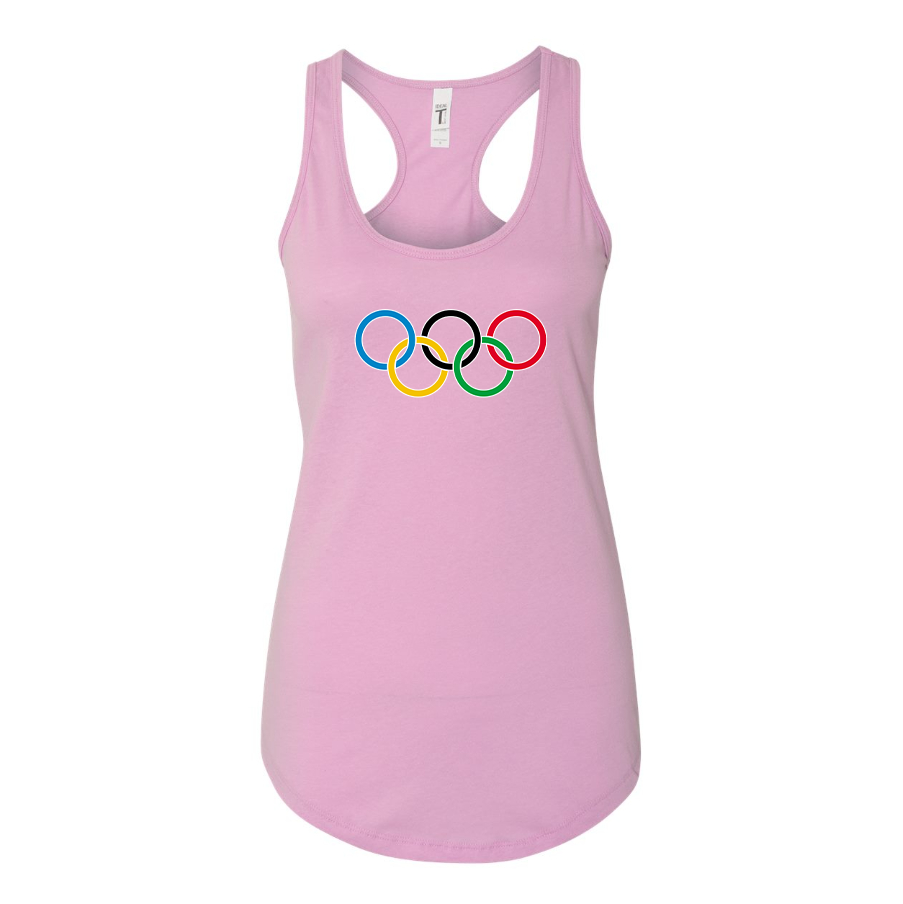 Women's Olympics Rings Racerback Tank Top