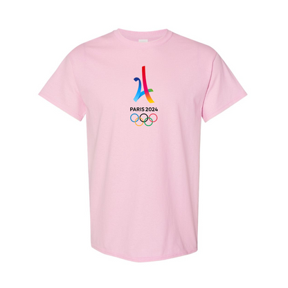 Men's Paris 2024 Olympics Cotton T-shirt