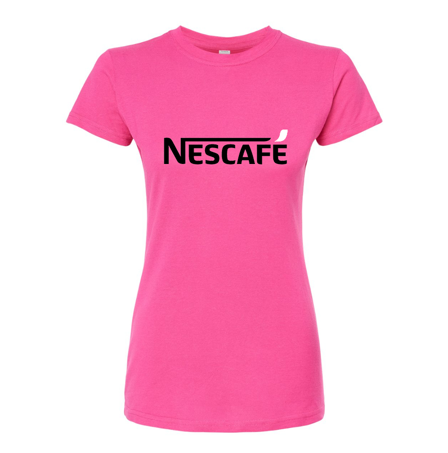 Women's Nescafe Round Neck T-Shirt