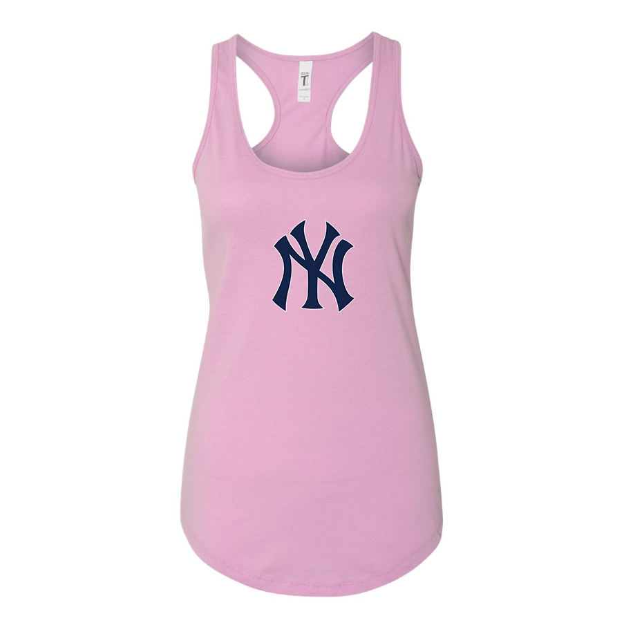 Women's New York NY Yankees Baseball Racerback Tank Top