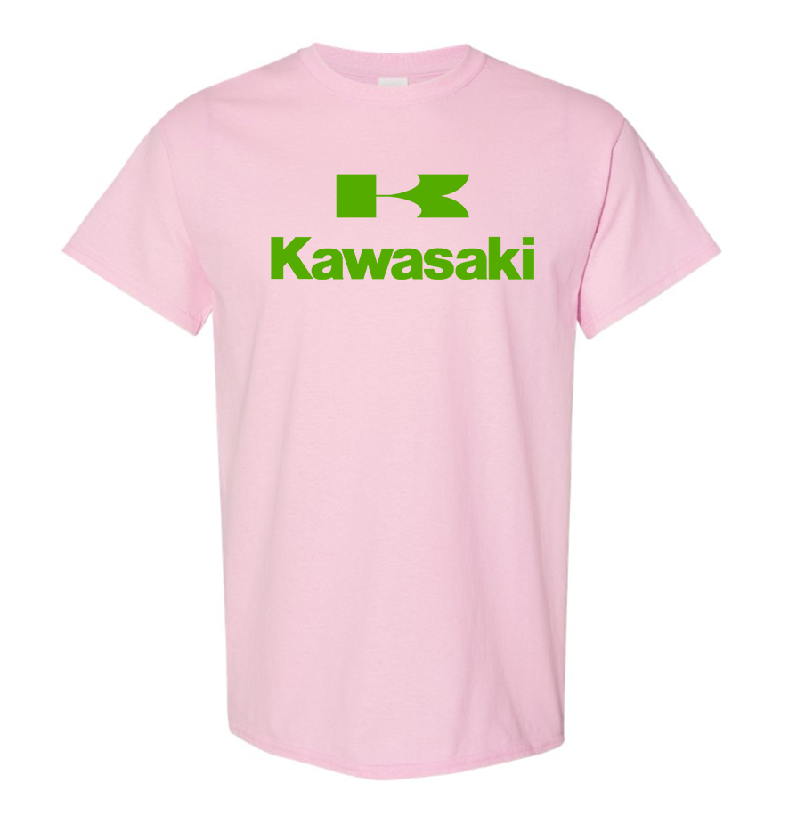 Men's Kawasaki Bike Motorcycle Cotton T-Shirt