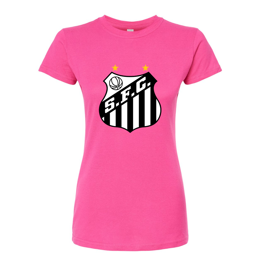 Women's Santos FC Round Neck T-Shirt