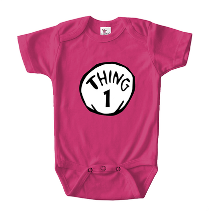 Dr. Suess Thing 1 Baby Romper Onesie