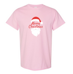 Men's Merry Christmas Santa Claus Cotton T-Shirt